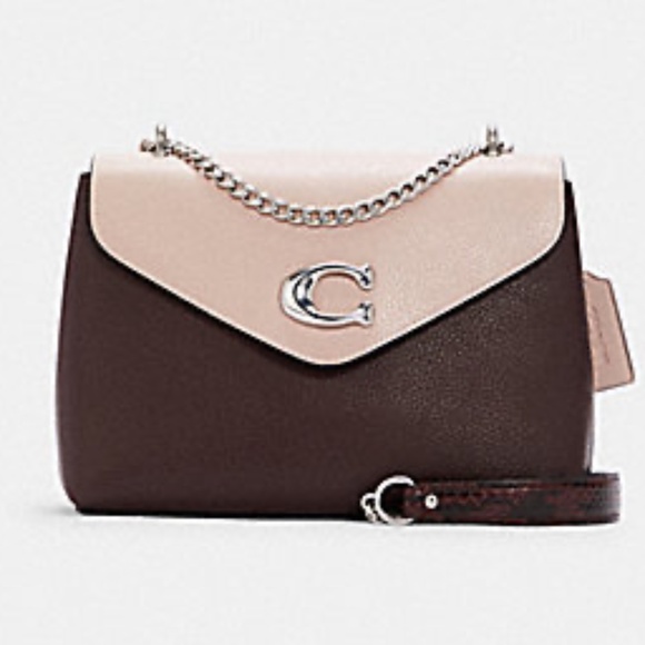Coach Handbags - *SOLD ! COACH LEATHER TAMMIE Shoulder/Crossbody - Gorgeous Cranberry Multi -NWT!